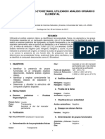 Identificación de 2-Etoxietanol Utilizando Análisis Orgánico Elemental