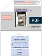 TGA Analysis of Textile Fibers