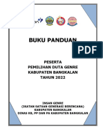 Buku Panduan Duta GenRe Bangkalan 2022