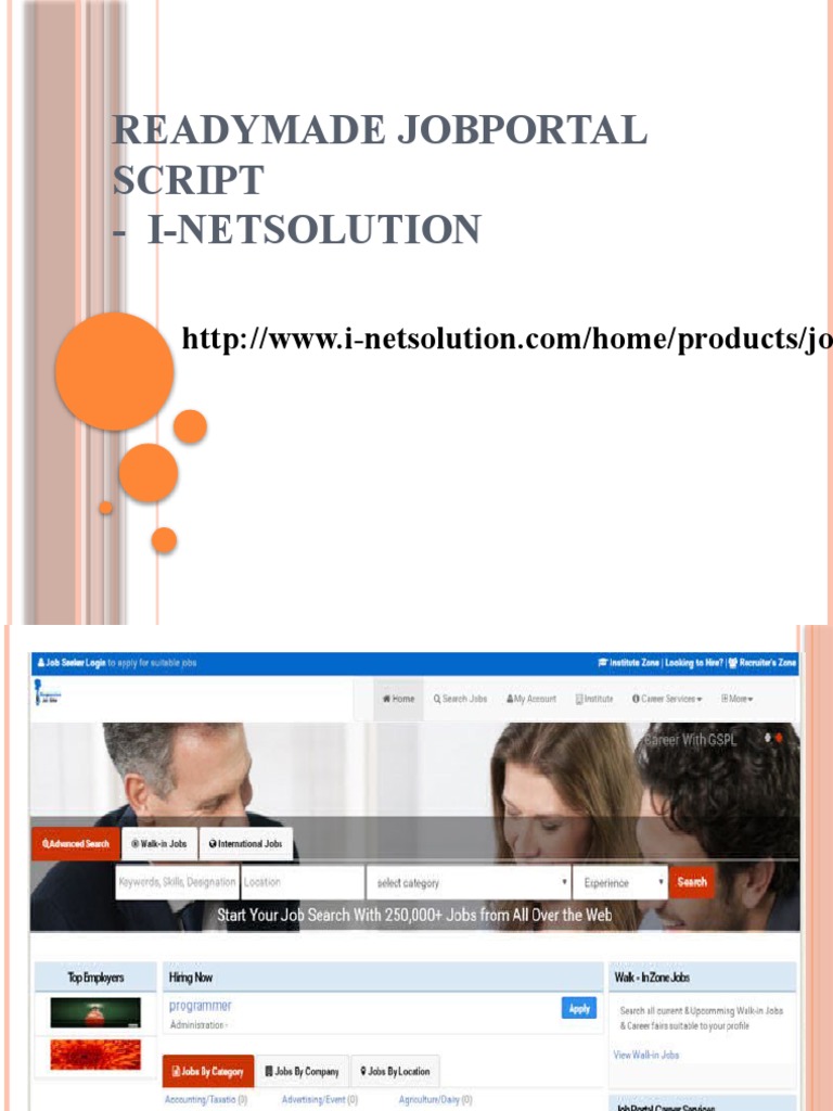 Readymade Jobportal Script | PDF | Websites | Pay Pal