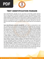 9 Test of Identification Parade | PDF | Criminal Procedure In South ...