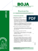 Sumario: 1. Disposiciones Generales