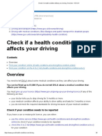 Check If A Health Condition Affects Your Driving - Overview - GOV - UK