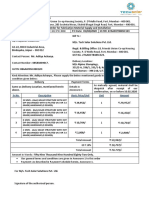 Solar structure purchase order