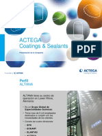 ACTEGA Company & Segment Presentation - Spa