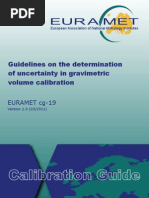 EURAMET Cg-19 V 2.0 Guidelines in Uncertainty Volume 01