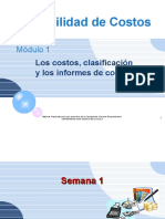 Semana 1 Concepto y Clasificación de Costos