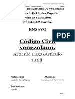 Ensayo (Modulo N1) de Derecho Civil Iii