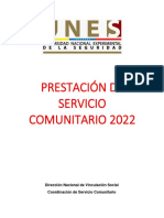 Servicio Comunitario Unes 2022