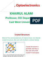EEE 414, Optoelectronics: Khairul Alam