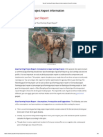 Goat Farming Project Report Information - Goat Farming