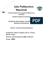 Tarea 2 Tipos de Automatizacion - NEMA