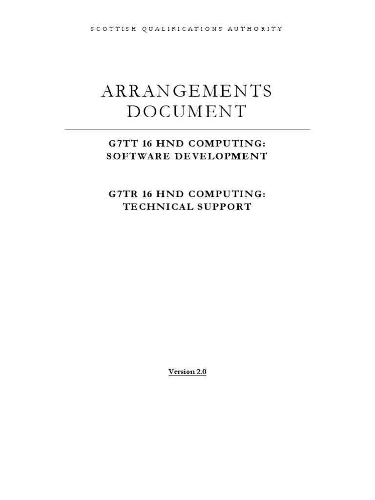 Computing Technical Support and Software Development | PDF | Software ...