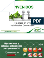 Habilidades gerenciales 4ta clase