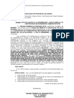 Solicito Acceso y Copias Certificadas de Expedientes Administrativos