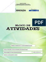 1 Bloco de Atividades Ingles 8 Ano