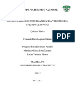 Química Básica - Recubrimientos Electrolíticos