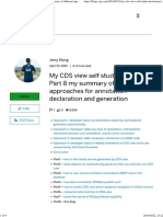 My CDS View Self Study Tutorial - Part 8 My Summary of Different Approaches For Annotation Declaration and Generation
