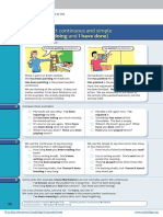 Present Perfect Continuous and Simple - Material