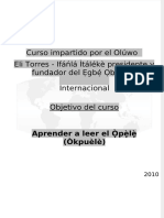 Copia de Curso Lectura de Opele 1