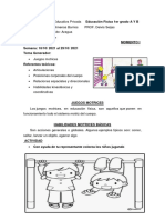 Educación Física 1er Grado A Y B Clase 3 y 4