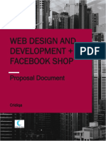 FB Shop Website Proposal