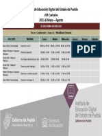 Horario Derecho 3