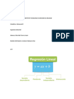 Cuadro Comparativo Entre La Regresión Lineal Simple y Múltiple