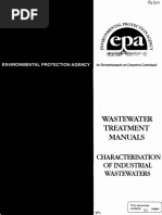 EPA Water Treatement Man Charac Indust Wastewaters2