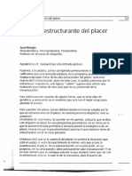 Berges - La Función Estructurante Del Placer (1996)