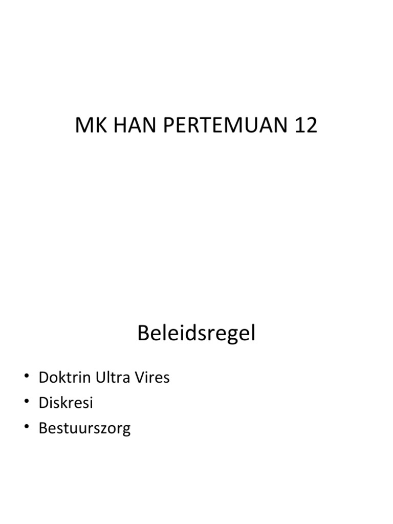 MK Han Pertemuan 11 12 | PDF