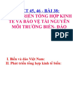 Bai 38 Phat Trien Tong Hop Kinh Te Va Bao Ve Tai Nguyen Moi Truong Bien Dao