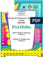 Portfolio: Results-Based Performance Management System