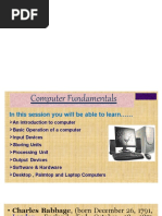 Computer Fundamentals