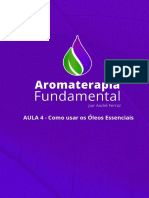 Aromaterapia Fundamental - Como Usar Os Oleos Essenciais