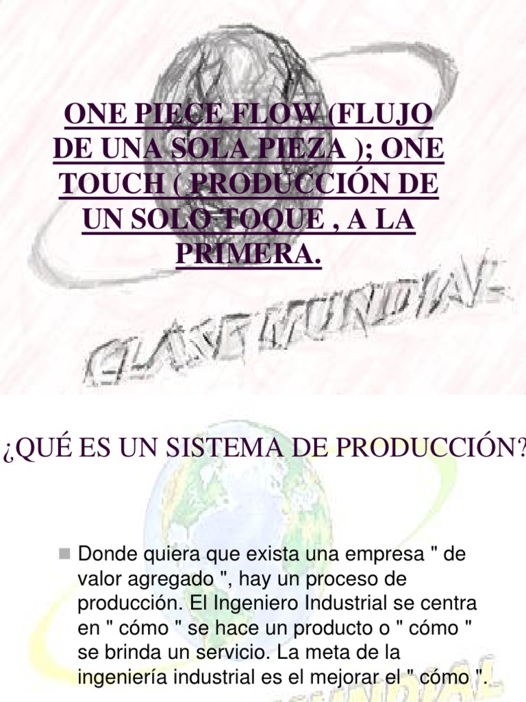 One Piece Flow | PDF