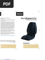 Backexpert Elite: Two Year Limited Warranty