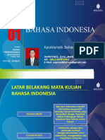 Modul 1 Karakteristik Bahasa Indonesia FPTD