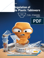 Regulation of Disposable Plastic Tableware