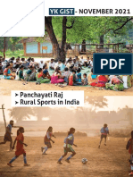 Panchayati Raj Rural Sports in India: Yk Gist
