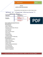 Capital Structure Decision