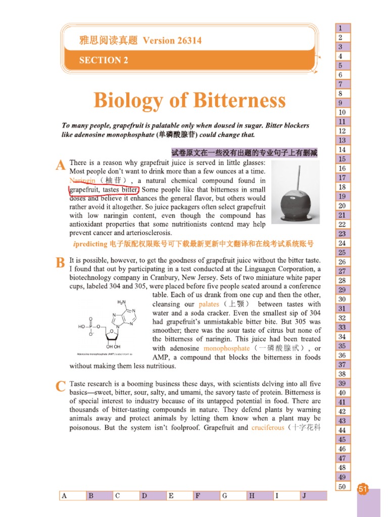 Biology of Bitterness PDF