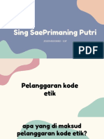 Sing SaePrimaning - PPT Paper