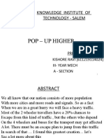 Pop - Up Higher: Knowledge Institute of Technology - Salem