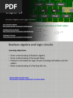 P3 - 19 - Boolean Algebra and Logic Circuits