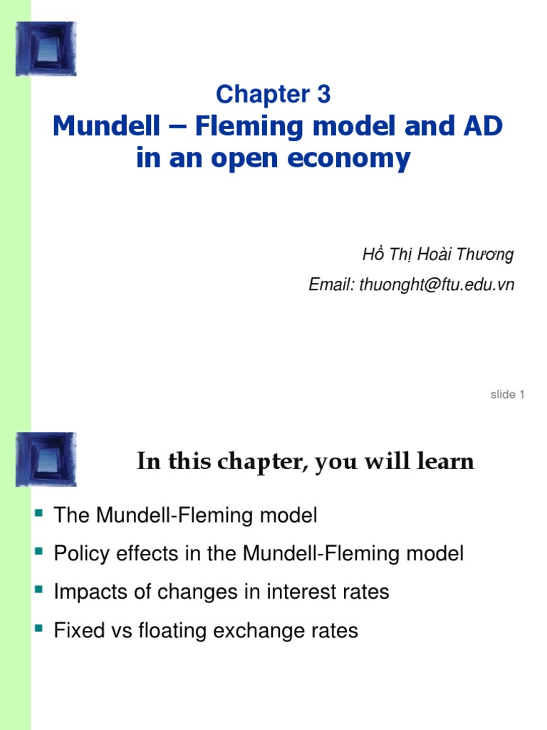 Understanding the Mundell-Fleming Model | PDF | Macroeconomics | Trade