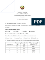 Ficha4-Cinetica Quimica