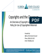 Copyrights and The Classroom
