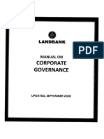 Manual On Corporate Governance