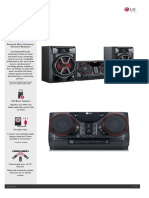 300W Mini System With Bluetooth Music Playback